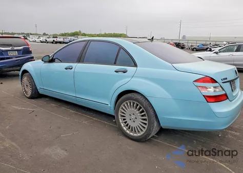 2007 Mercedes-Benz S 550 из США, поврежденный, VIN WDDNG71X77A145231